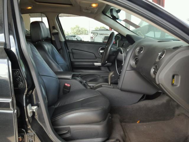 2G2WR554X71220967 - 2007 PONTIAC GRAND PRIX BLACK photo 5