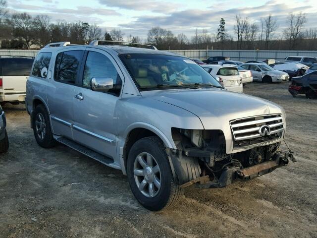 5N3AA08C35N806363 - 2005 INFINITI QX56 SILVER photo 1