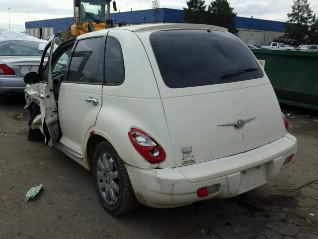 3A8FY48B18T151730 - 2008 CHRYSLER PT CRUISER WHITE photo 3