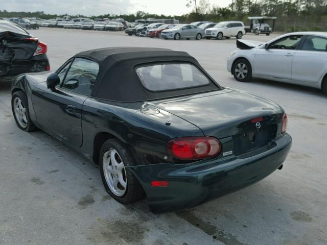 JM1NB353020232752 - 2002 MAZDA MX-5 MIATA GREEN photo 3