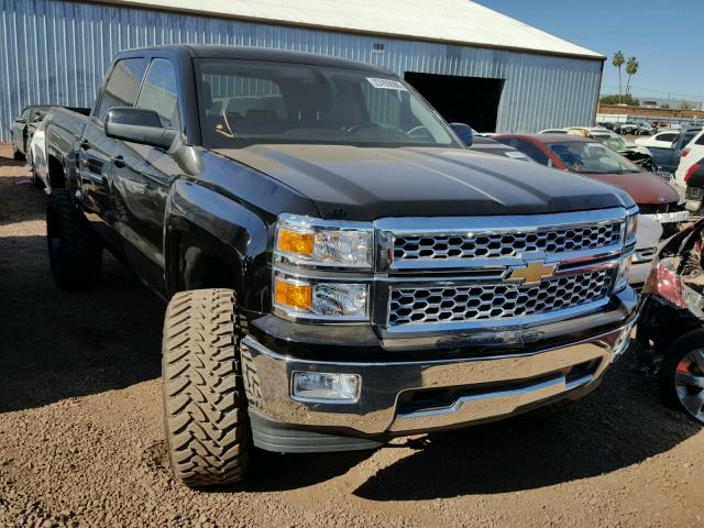 3GCUKREC3FG136226 - 2015 CHEVROLET SILVERADO BLACK photo 1