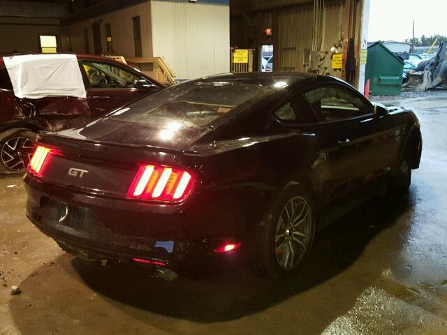 1FA6P8CF2G5240383 - 2016 FORD MUSTANG GT BLACK photo 4