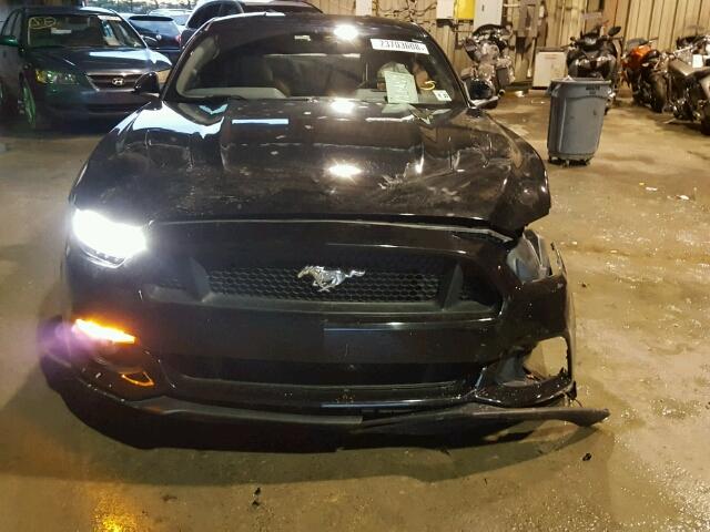 1FA6P8CF2G5240383 - 2016 FORD MUSTANG GT BLACK photo 9