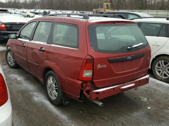 1FAFP36303W141537 - 2003 FORD FOCUS SE MAROON photo 3