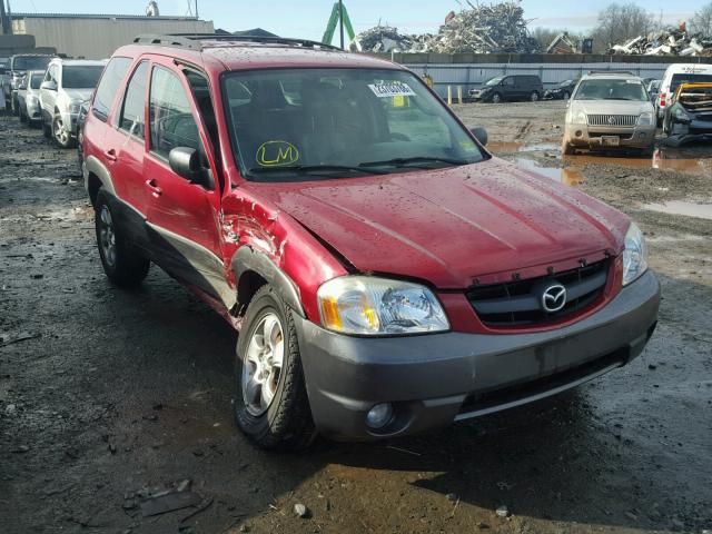 4F2CZ961X4KM26120 - 2004 MAZDA TRIBUTE ES MAROON photo 1