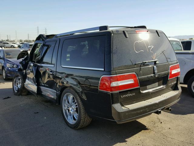 5LMFL28587LJ23964 - 2007 LINCOLN NAVIGATOR BLACK photo 3