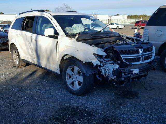 3D4PH1FG9BT562389 - 2011 DODGE JOURNEY MA WHITE photo 1