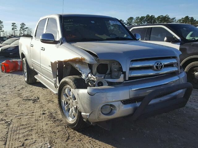 5TBET341X6S499082 - 2006 TOYOTA TUNDRA DOU GRAY photo 1