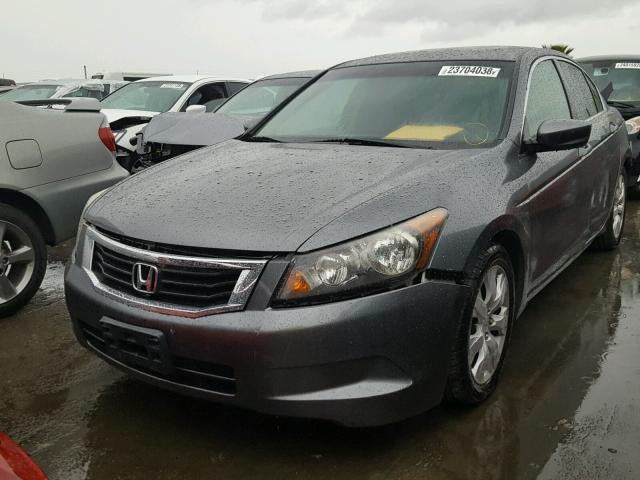 JHMCP26878C017159 - 2008 HONDA ACCORD EXL GRAY photo 2