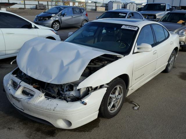 1G2WP52KX3F136319 - 2003 PONTIAC GRAND PRIX WHITE photo 2