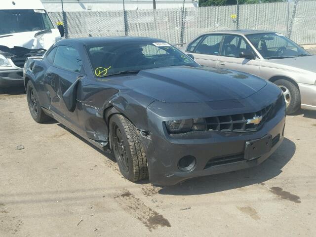 2G1FA1E3XD9212814 - 2013 CHEVROLET CAMARO LS GRAY photo 1