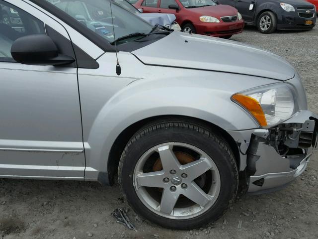 1B3HB78K78D754756 - 2008 DODGE CALIBER R/ SILVER photo 9