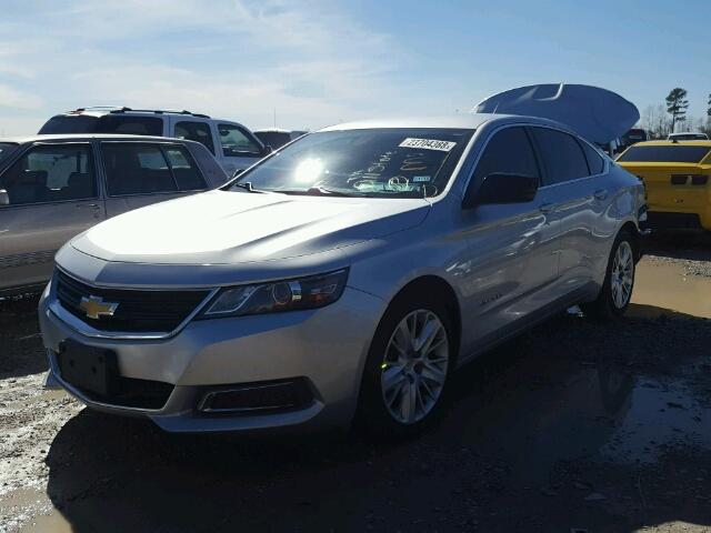 2G11Y5SL2E9235829 - 2014 CHEVROLET IMPALA LS SILVER photo 2