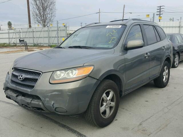 KM8SG13D17U097443 - 2007 HYUNDAI SANTA FE G GREEN photo 2