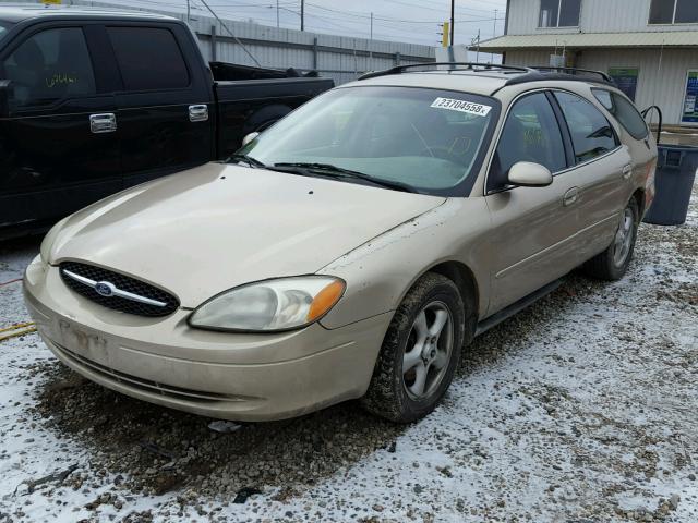 1FAFP58S41G176332 - 2001 FORD TAURUS SE TAN photo 2