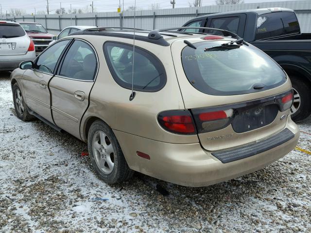 1FAFP58S41G176332 - 2001 FORD TAURUS SE TAN photo 3