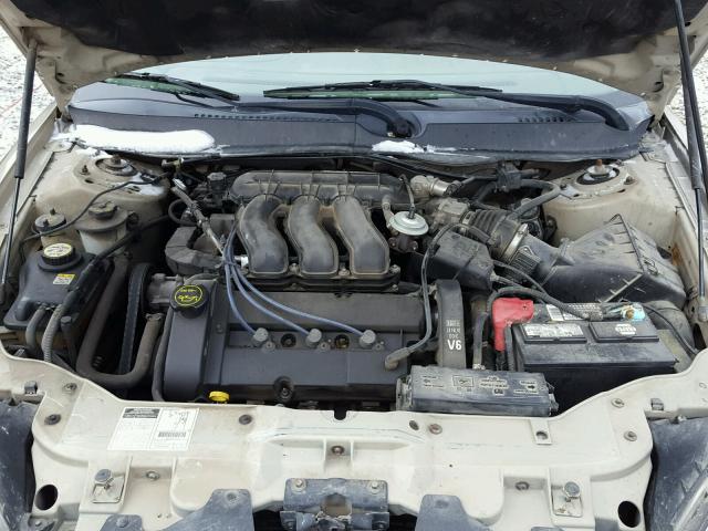 1FAFP58S41G176332 - 2001 FORD TAURUS SE TAN photo 7