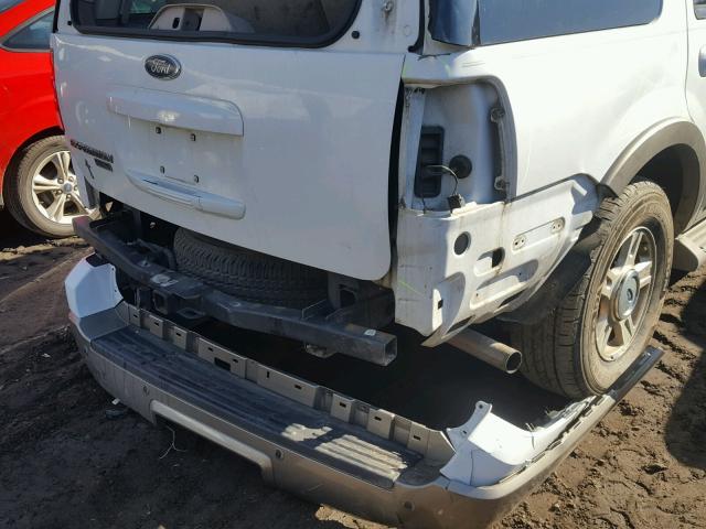 1FMFU18L14LA63062 - 2004 FORD EXPEDITION WHITE photo 9