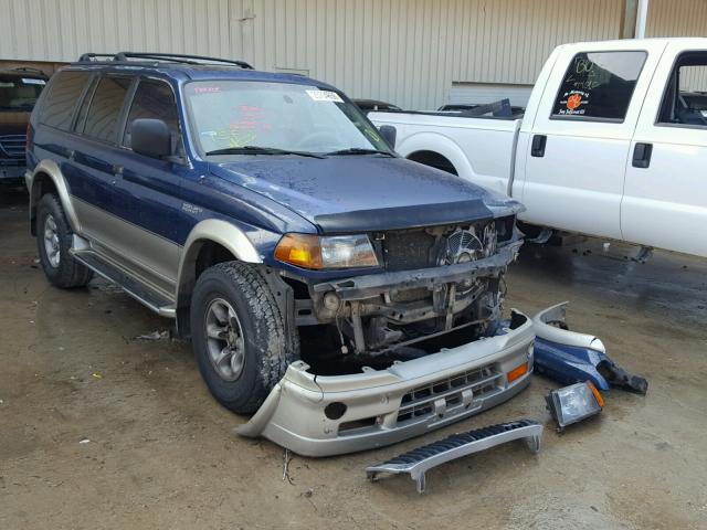 JA4LS41R8XP019385 - 1999 MITSUBISHI MONTERO SP BLUE photo 1