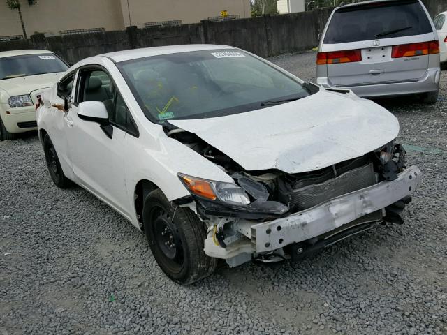 2HGFG3B54CH561853 - 2012 HONDA CIVIC LX WHITE photo 1