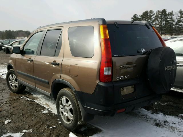 SHSRD78853U160551 - 2003 HONDA CR-V EX GOLD photo 3