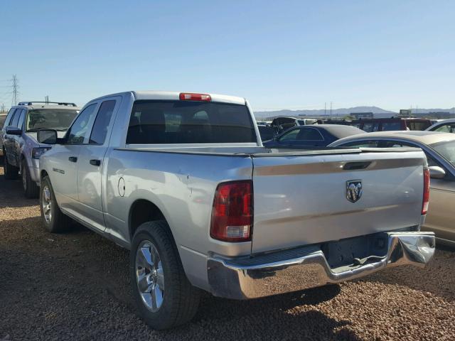 1D7RB1GK4BS568165 - 2011 DODGE RAM 1500 SILVER photo 3