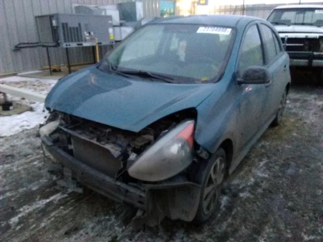 3N1CK3CP5FL263231 - 2015 NISSAN MICRA BLUE photo 2