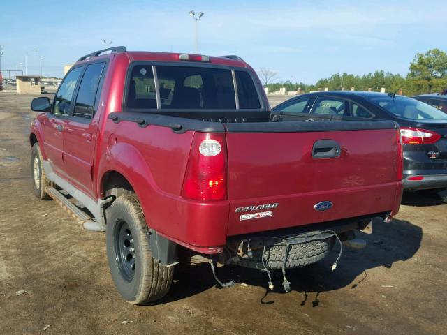 1FMZU77E21UC71329 - 2001 FORD EXPLORER S RED photo 3