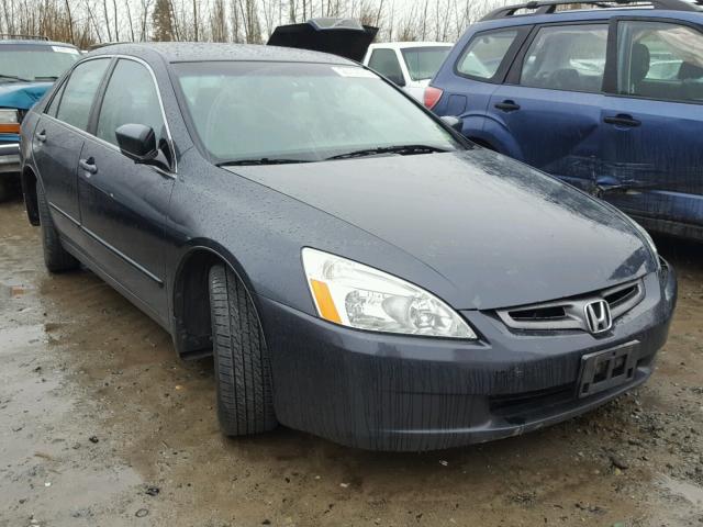 1HGCM66314A045178 - 2004 HONDA ACCORD LX BLUE photo 1