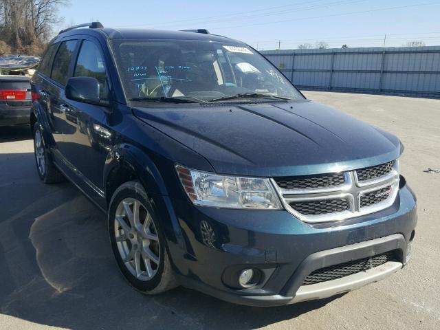 3C4PDCDGXDT600500 - 2013 DODGE JOURNEY CR BLACK photo 1