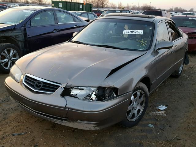 1YVGF22C6Y5106655 - 2000 MAZDA 626 ES GOLD photo 2