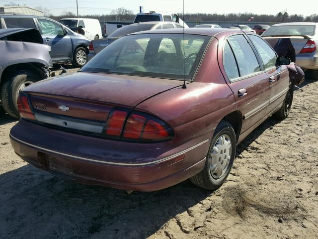 2G1WL52M4V1131371 - 1997 CHEVROLET LUMINA BAS RED photo 4