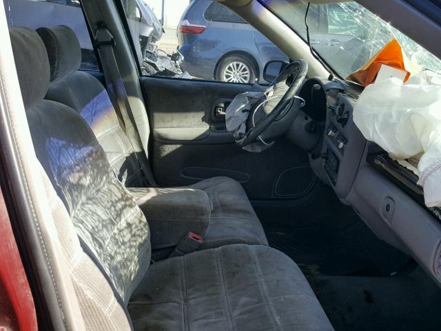 2G1WL52M4V1131371 - 1997 CHEVROLET LUMINA BAS წითელი ფოტო 5