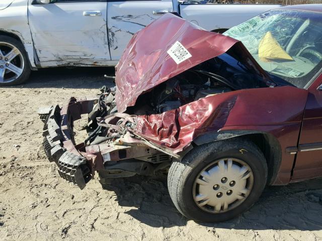 2G1WL52M4V1131371 - 1997 CHEVROLET LUMINA BAS წითელი ფოტო 9