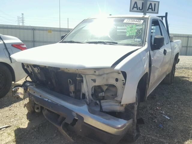 1GCCS199178155702 - 2007 CHEVROLET COLORADO WHITE photo 2