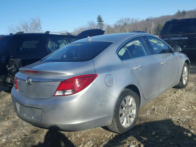 2G4GR5ER7C9213431 - 2012 BUICK REGAL GRAY photo 4