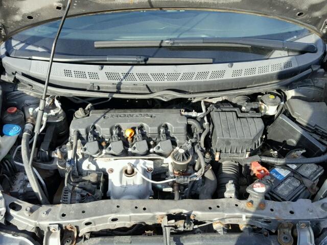 1HGFA165X7L110435 - 2007 HONDA CIVIC LX GRAY photo 7