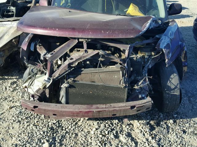 JTLKT324050206769 - 2005 TOYOTA SCION XB 勃艮第红 照片 7