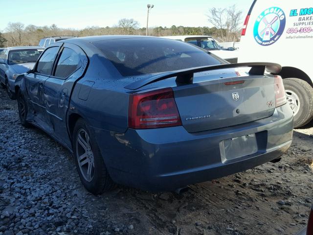 2B3KA53H46H280256 - 2006 DODGE CHARGER R/ GRAY photo 3