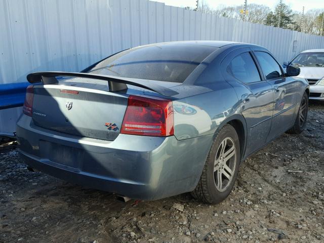 2B3KA53H46H280256 - 2006 DODGE CHARGER R/ GRAY photo 4