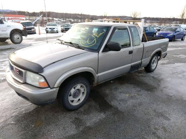 1GTCS195718248745 - 2001 GMC SONOMA TAN photo 2