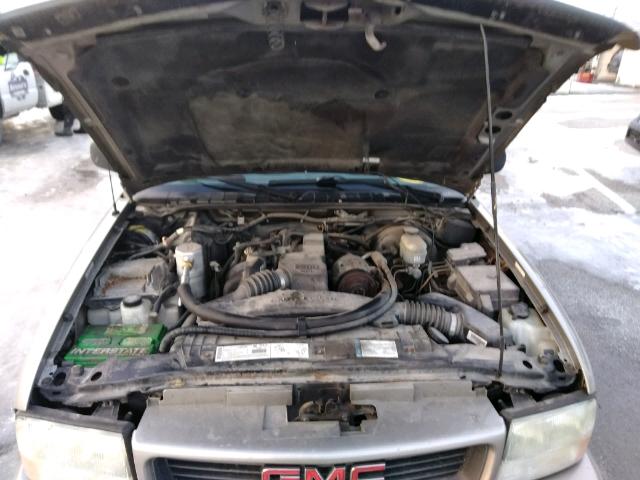 1GTCS195718248745 - 2001 GMC SONOMA TAN photo 7