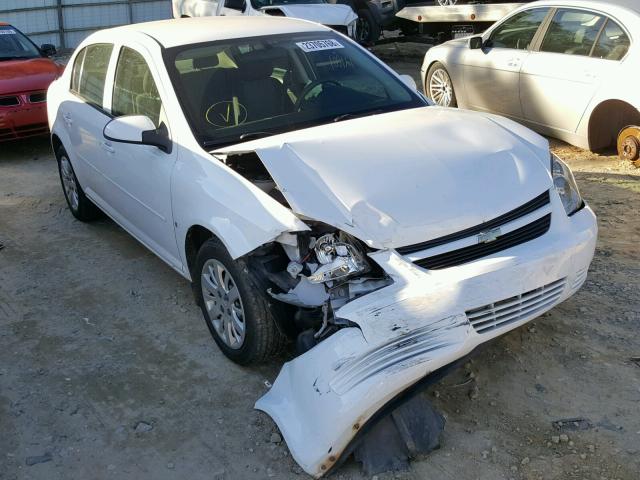 1G1AD5F54A7101293 - 2010 CHEVROLET COBALT 1LT WHITE photo 1