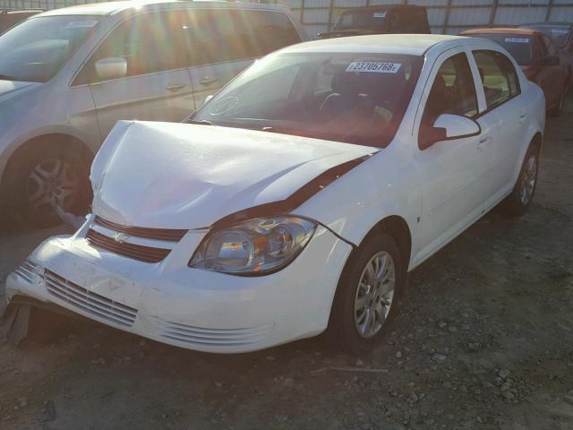 1G1AD5F54A7101293 - 2010 CHEVROLET COBALT 1LT WHITE photo 2