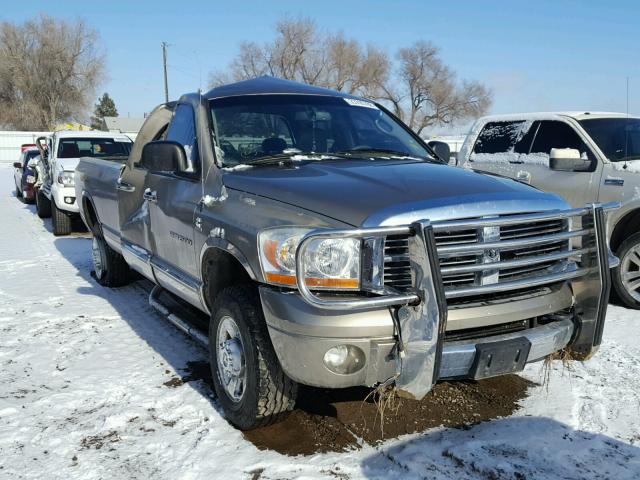 1D7KS28C86J144837 - 2006 DODGE RAM 2500 S GOLD photo 1