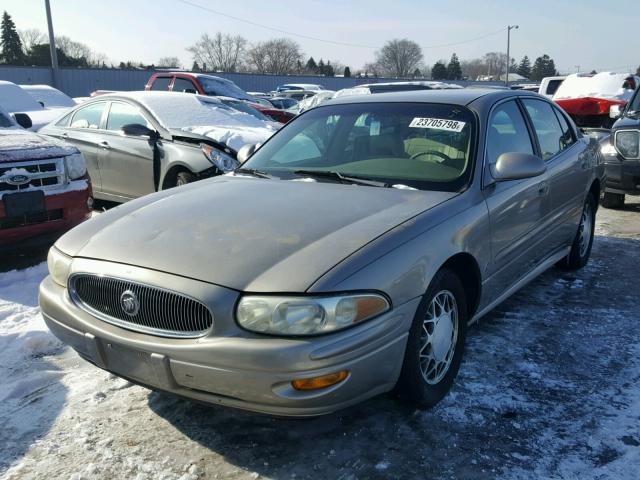 1G4HP54KX44144141 - 2004 BUICK LESABRE CU BEIGE photo 2