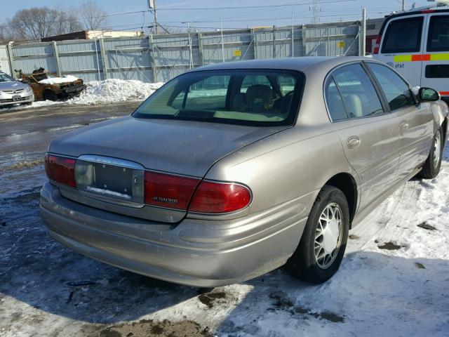 1G4HP54KX44144141 - 2004 BUICK LESABRE CU BEIGE photo 4