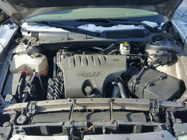 1G4HP54KX44144141 - 2004 BUICK LESABRE CU BEIGE photo 7