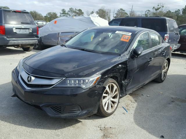 19UDE2F30GA017886 - 2016 ACURA ILX BASE BLACK photo 2