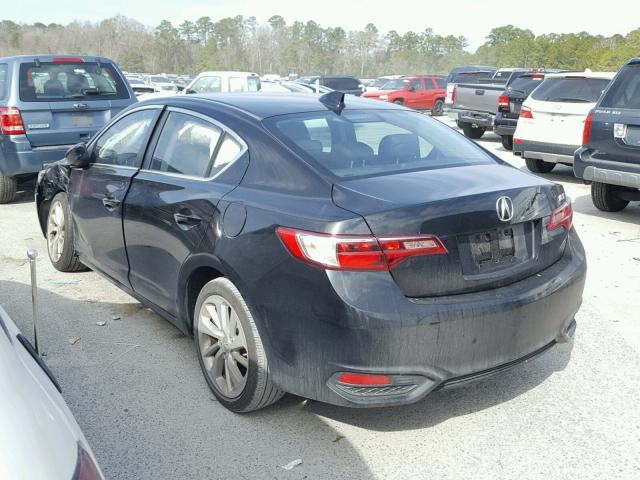 19UDE2F30GA017886 - 2016 ACURA ILX BASE BLACK photo 3
